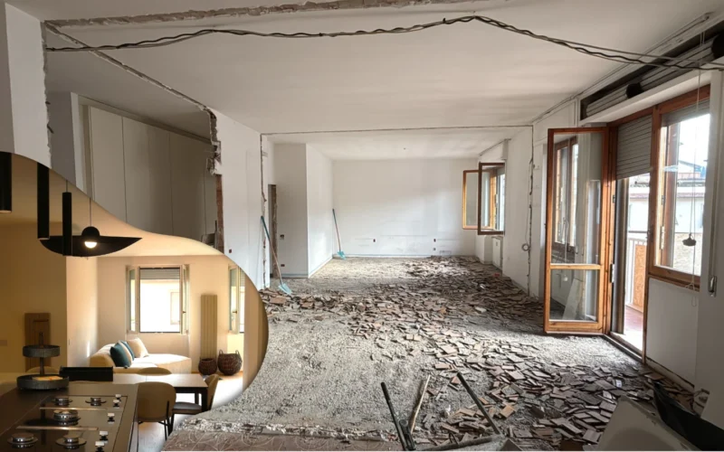 Trasformare spazi grandi in ambienti moderni e funzionali
